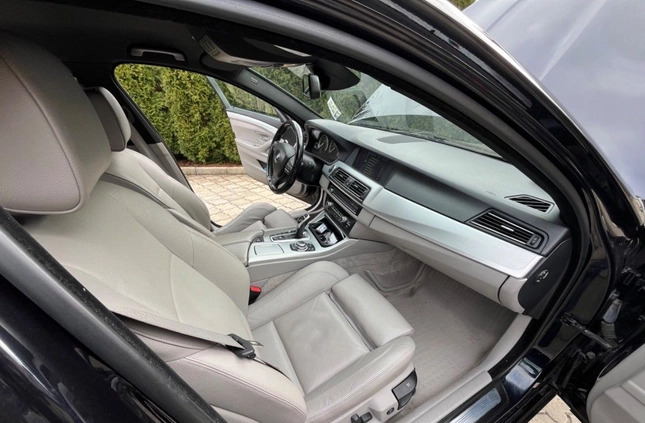 BMW Seria 5 cena 69999 przebieg: 199000, rok produkcji 2012 z Barczewo małe 596